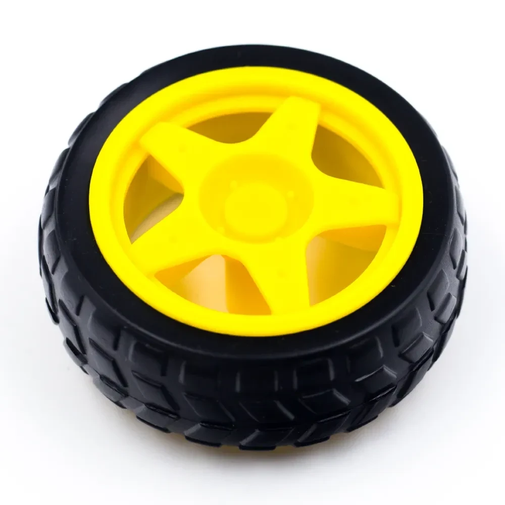 65mm Rubber Wheel for BO Motor
