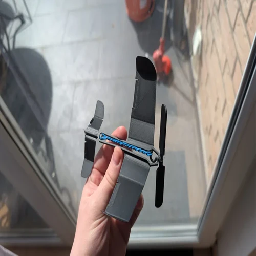 AeroTwist DIY Rubber Band Powered Glider