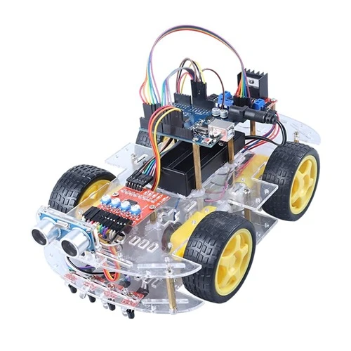 DIY Object Following Robot Car 4wd Kit