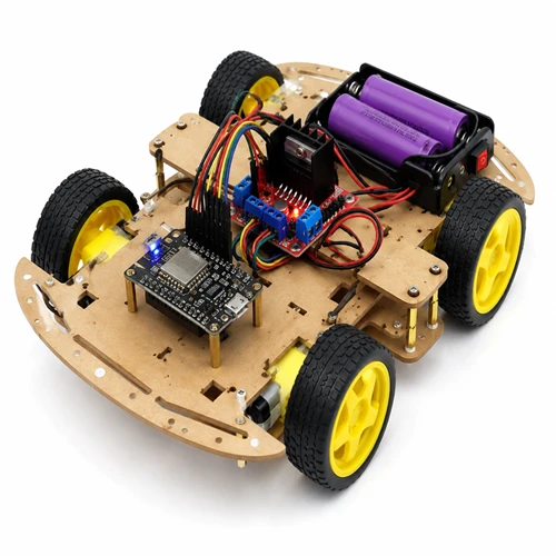 DIY Wi-Fi Controlled Smart Robot Car Kit