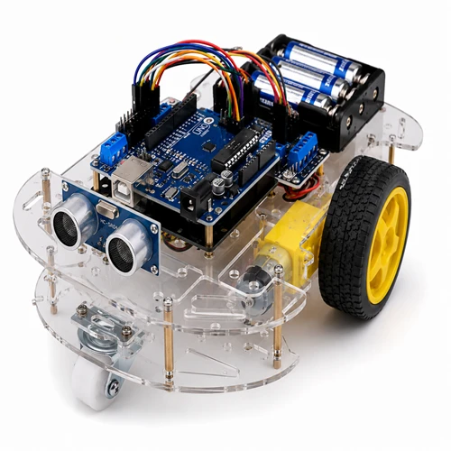 DIY Object Following Robot Car 2wd Kit